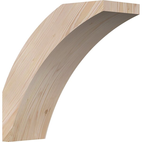 Ekena Millwork 5 1/2"W x 14"D x 14"H Thorton Smooth Knee Brace, Douglas Fir BRC06X14X14THR00SDF - main